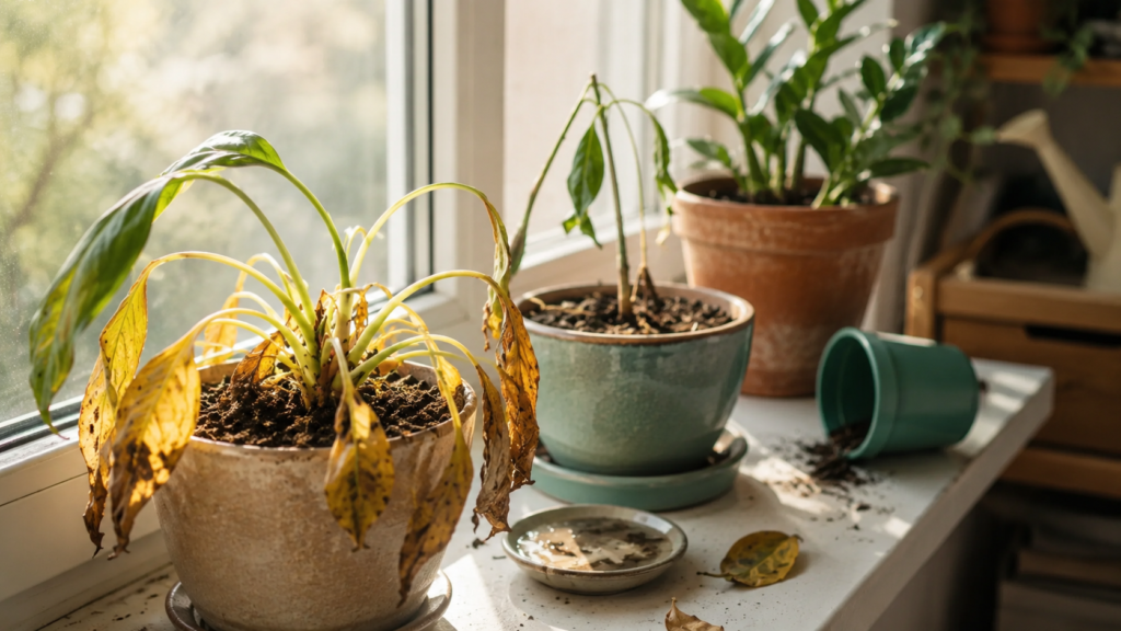 Erros Que Matam Suas Plantas Dentro de Casa