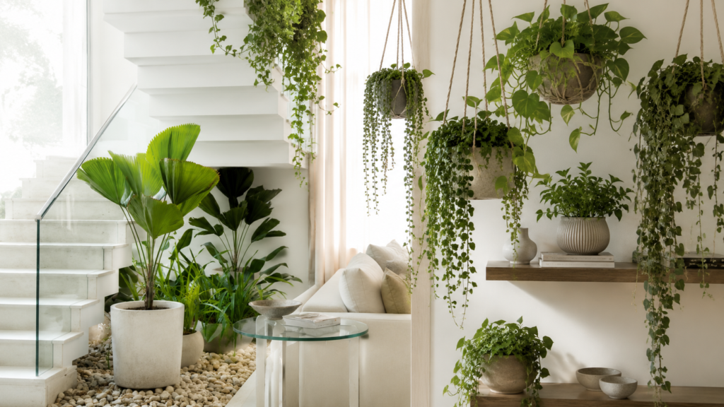 Plantas Pendentes Para Dentro de Casa: 9 Espécies Para Prateleiras e Vasos Suspensos